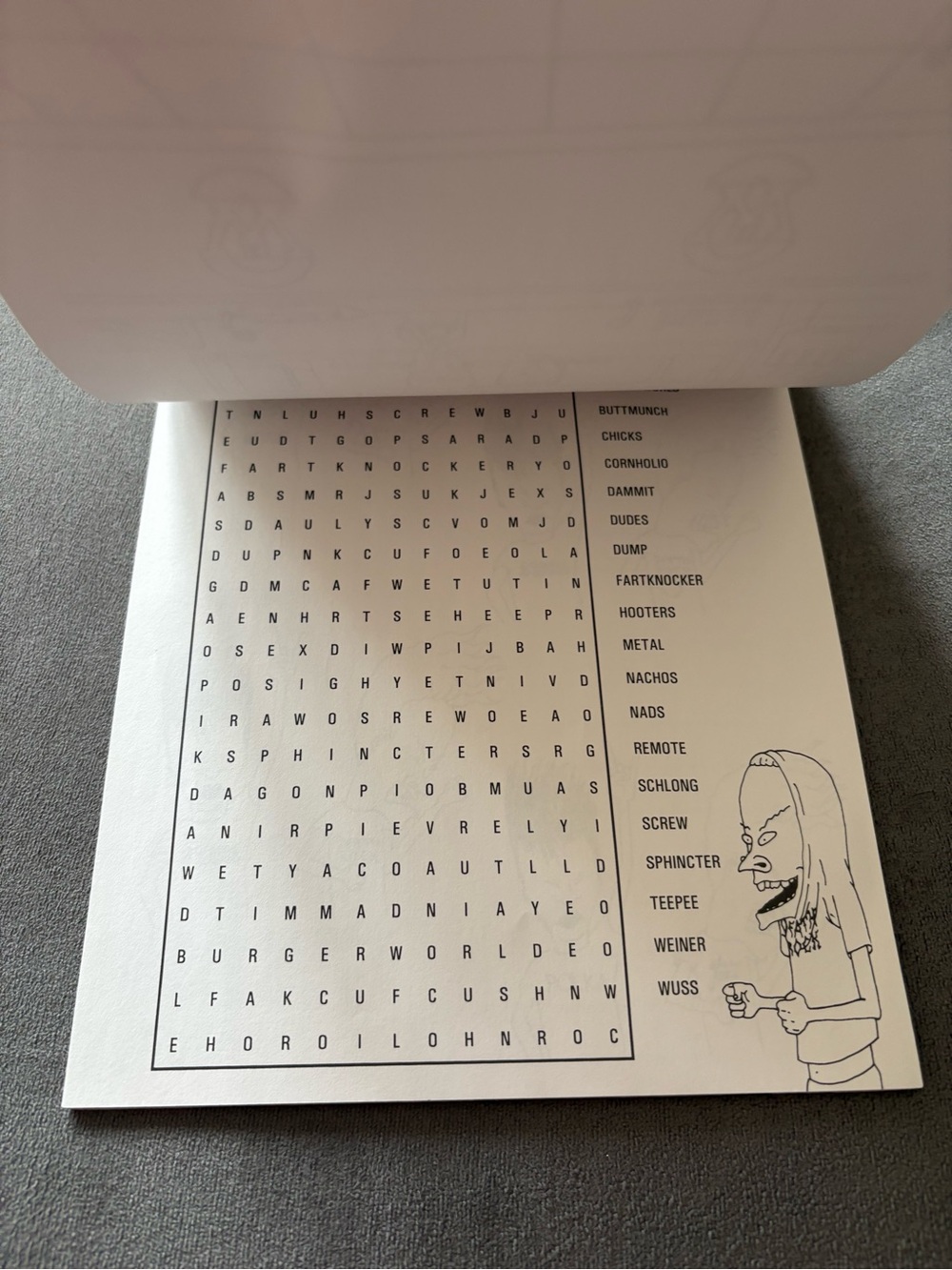 MTV Beavis & Butthead Unused Doodle Doodie Book Cool Stuff to Like, Do - Picture 9 of 12